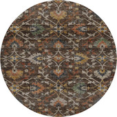Dalyn Silk Road SR4 Chocolate Area Round Rug Dalyn Silk Road SR4 Chocolate Area Round Rug