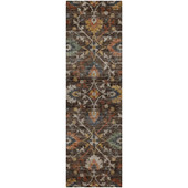 Dalyn Silk Road SR4 Chocolate Area Runner Rug Dalyn Silk Road SR4 Chocolate Area Runner Rug