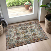 Dalyn Silk Road SR5 Copper Area Rug Runner Room Scene