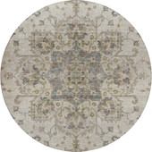 Dalyn Silk Road SR6 Ivory Area Round Rug