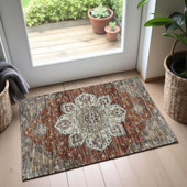 Dalyn Silk Road SR6 Paprika Area Rug Runner Room Scene