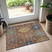 Dalyn Silk Road SR7 Paprika Area Rug Runner Room Scene