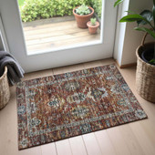 Dalyn Silk Road SR8 Paprika Area Rug Runner Room Scene