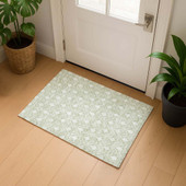 Dalyn The Reserve TR10 Celery Area Rug Runner Room Scene