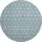 Dalyn The Reserve TR10 Teal Area Round Rug