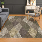 Dalyn The Reserve TR11 Brown Area Rug Room Scene