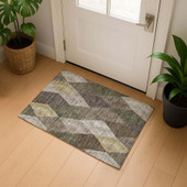 Dalyn The Reserve TR11 Brown Area Rug Runner Room Scene