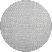 Dalyn The Reserve TR12 Silver Area Round Rug
