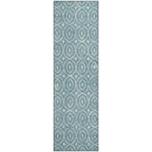 Dalyn The Reserve TR12 Turquoise Area Runner Rug