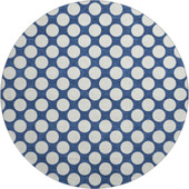 Dalyn The Reserve TR13 Navy Area Round Rug