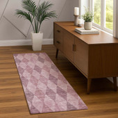 Dalyn The Reserve TR2 Blush Area Rug Runner Room Scene