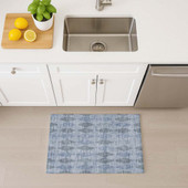 Dalyn The Reserve TR2 Denim Area Rug Runner Room Scene