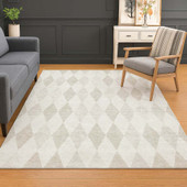 Dalyn The Reserve TR2 Ivory Area Rug Room Scene