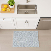 Dalyn The Reserve TR3 Denim Area Rug Runner Room Scene