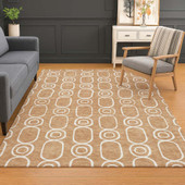 Dalyn The Reserve TR6 Copper Area Rug Room Scene