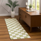 Dalyn The Reserve TR7 Aloe Area Rug Runner Room Scene