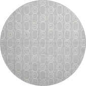 Dalyn The Reserve TR6 Silver Area Round Rug