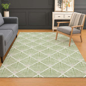 Dalyn The Reserve TR9 Aloe Area Rug Room Scene