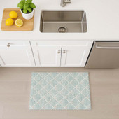 Dalyn The Reserve TR9 Seafoam Area Rug Runner Room Scene