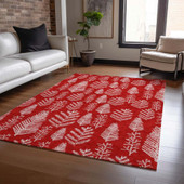 Dalyn Wonderland WN21 Red Area Rug Room Scene