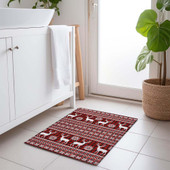 Dalyn Wonderland WN28 Red Area Rug Runner Room Scene