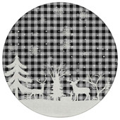 Dalyn Wonderland WN32 Gray Area Round Rug Dalyn Wonderland WN32 Gray Area Round Rug