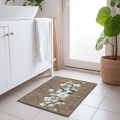 Dalyn Wonderland WN33 Brown Area Rug Runner Room Scene