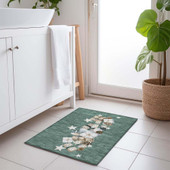 Dalyn Wonderland WN33 Seafoam Area Rug Runner Room Scene