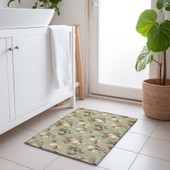 Dalyn Wonderland WN36 Aloe Area Rug Runner Room Scene