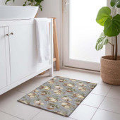 Dalyn Wonderland WN36 Gray Area Rug Runner Room Scene