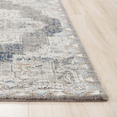 Rizzy Home Anatolia ANT742 Gray Area Rug Corner