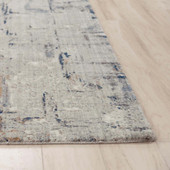 Rizzy Home Ankara ANK731 Gray Area Rug Corner