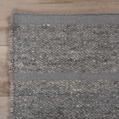 Rizzy Home Aspen ASP201 Gray Area Rug Corner