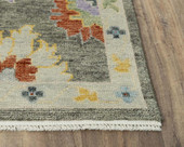 Rizzy Home Envision ENV961 Gray Area Rug Corner