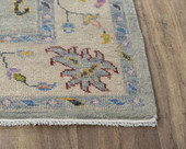 Rizzy Home Envision ENV995 Gray Area Rug Corner