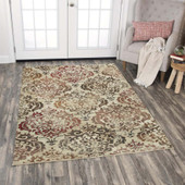 Rizzy Home Gossamer GS435C Beige Area Rug Room Scene