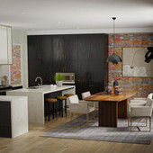 Rizzy Home Kiki KIK691 Brown Area Rug Room Scene