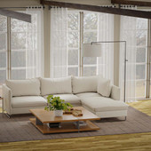 Rizzy Home Kiki KIK692 Brown Area Rug Room Scene