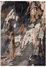 Rizzy Home Kinetic KIN660 Gray Area Rug