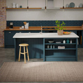 Rizzy Home Lofton A07202 Ivory Area Rug Room Scene