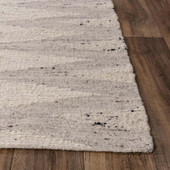 Rizzy Home Nova NVA946 Ivory Area Rug Corner