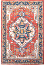 Rizzy Home Sapphire SAH449 Red Area Rug