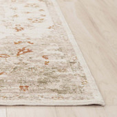 Rizzy Home Ventura VRA749 Beige Area Rug Corner