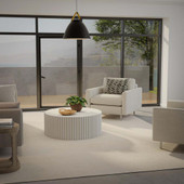 Rizzy Home Cosgrove CSG103 Ivory Area Rug Room Scene