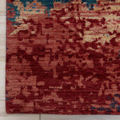 Rizzy Home Eclipse EPS213 Multicolor Area Rug Corner