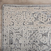 Rizzy Home Hilton HTN718 Neutral Area Rug Corner