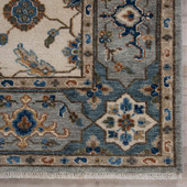 Rizzy Home Historia HIS856 Beige Area Rug Corner