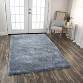 Rizzy Home Whistler WIS102 Blue Area Rug Room Scene