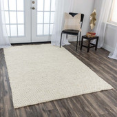 Rizzy Home Windsor WIN103 Beige Area Rug Room Scene