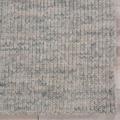 Rizzy Home Zag ZAG104 Green Area Rug Corner